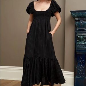 La Ligne Amy Dress Black Sz Large